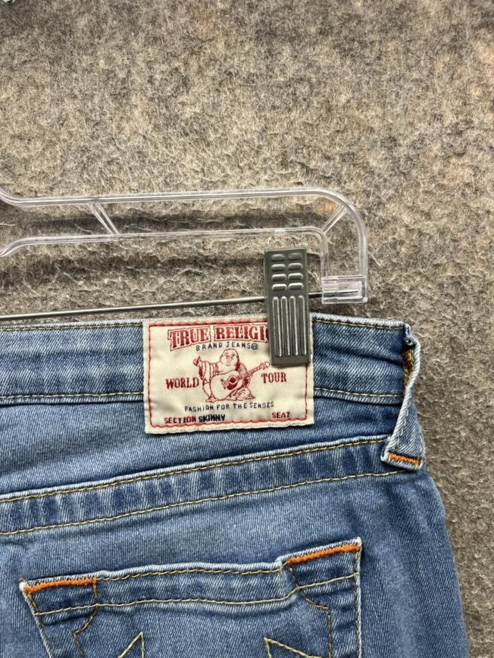 True Religion Curvy Skinny Jeans Womens 29 Blue Medium Wash Stretch Denim Pant